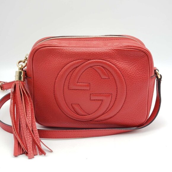 100% Authentic Gucci Disco Camera Crossbody Bag - Picture 1 of 15